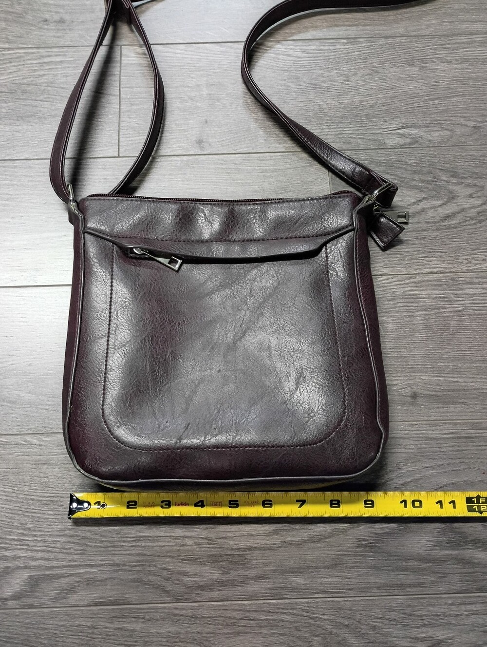 Mia And Luca Purse/Crossbody Shoulder Bag in Dark Brown - Picture 12 of 12